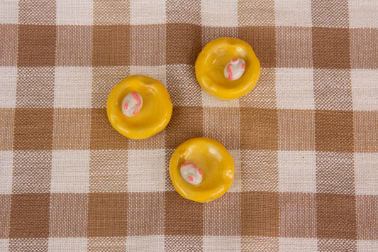 cheese wheel worry stone